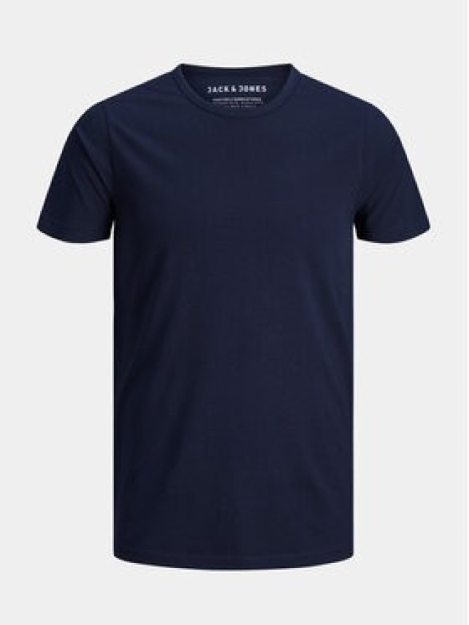 Jack & Jones T-Shirt Basic 12058529 Granatowy Stretch Fit