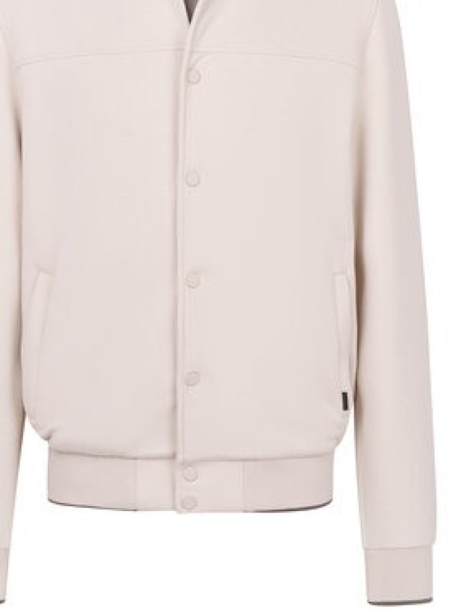 Bugatti Kurtka przejściowa 8750-75062C Écru Modern Fit