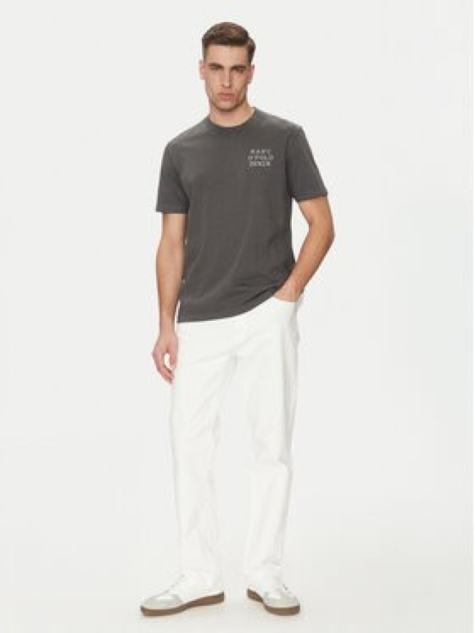 Marc O'Polo Denim T-Shirt 500 0006 040 Szary Relaxed Fit