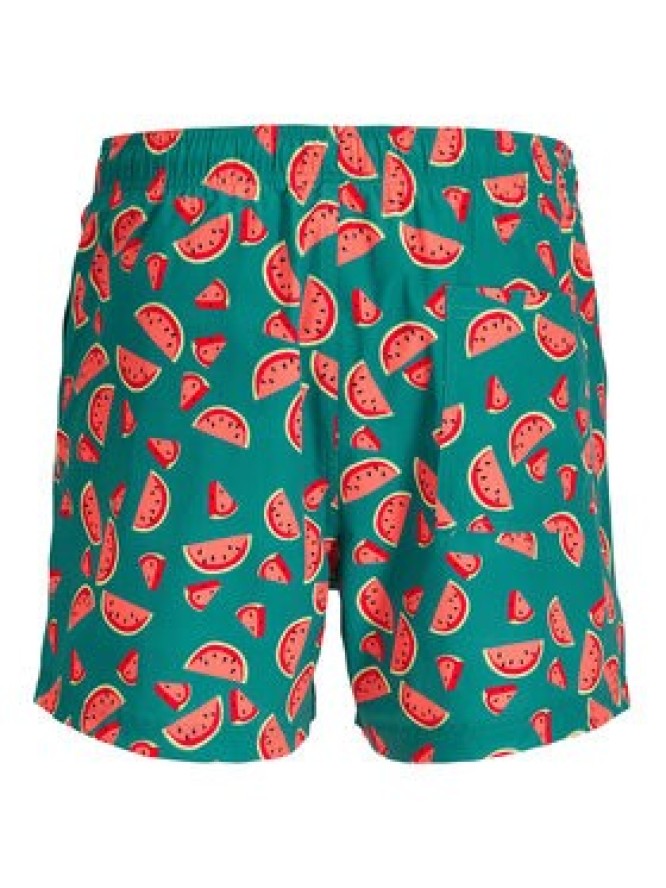 Jack & Jones Szorty kąpielowe Maui Vibes 12291426 Niebieski Regular Fit