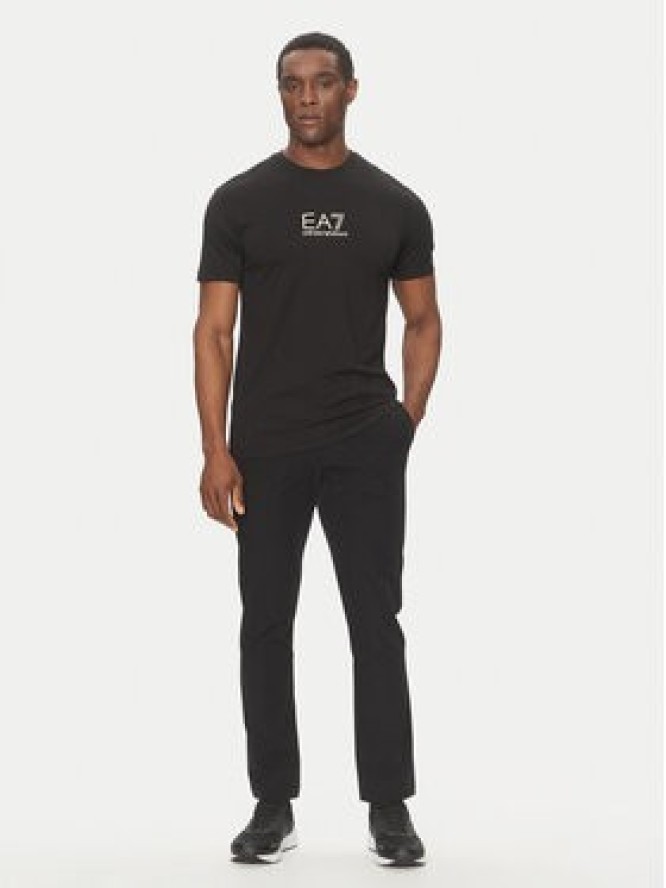 EA7 Emporio Armani T-Shirt 7M000301 AF13739 UC001 Czarny Slim Fit