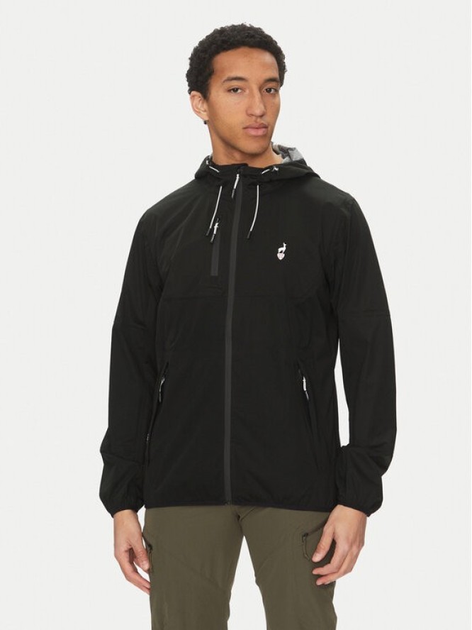 Aulp Kurtka outdoor Tomer Czarny Regular Fit