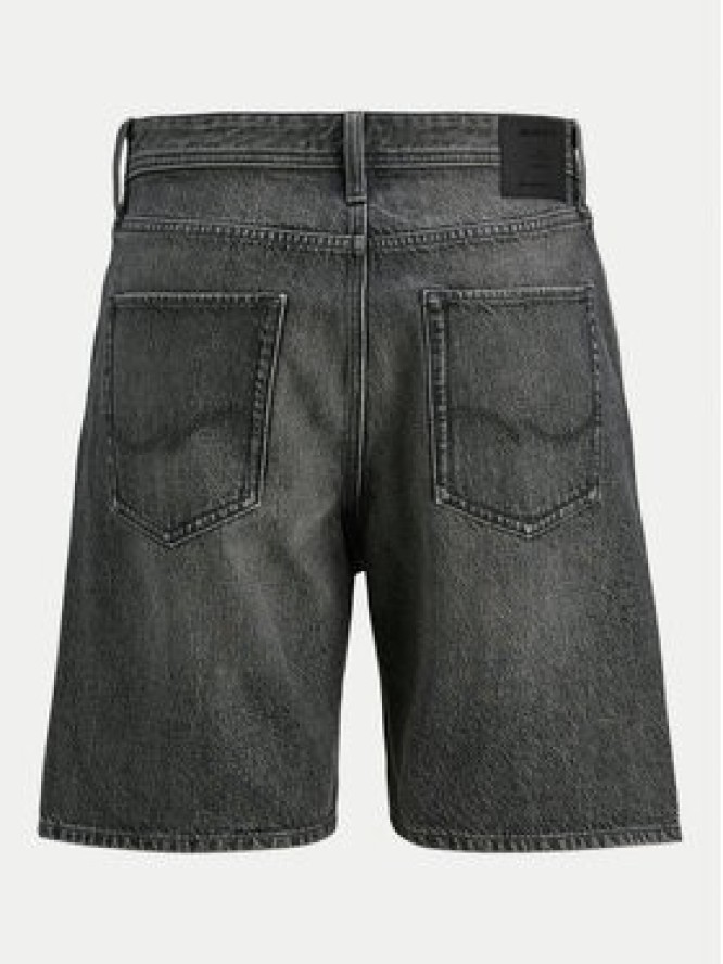 Jack & Jones Szorty jeansowe 12269533 Czarny Loose Fit