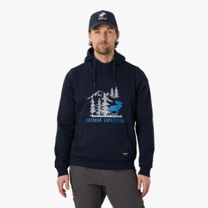 Bluza Z Kapturem Mężczyzna Forest Oddychający