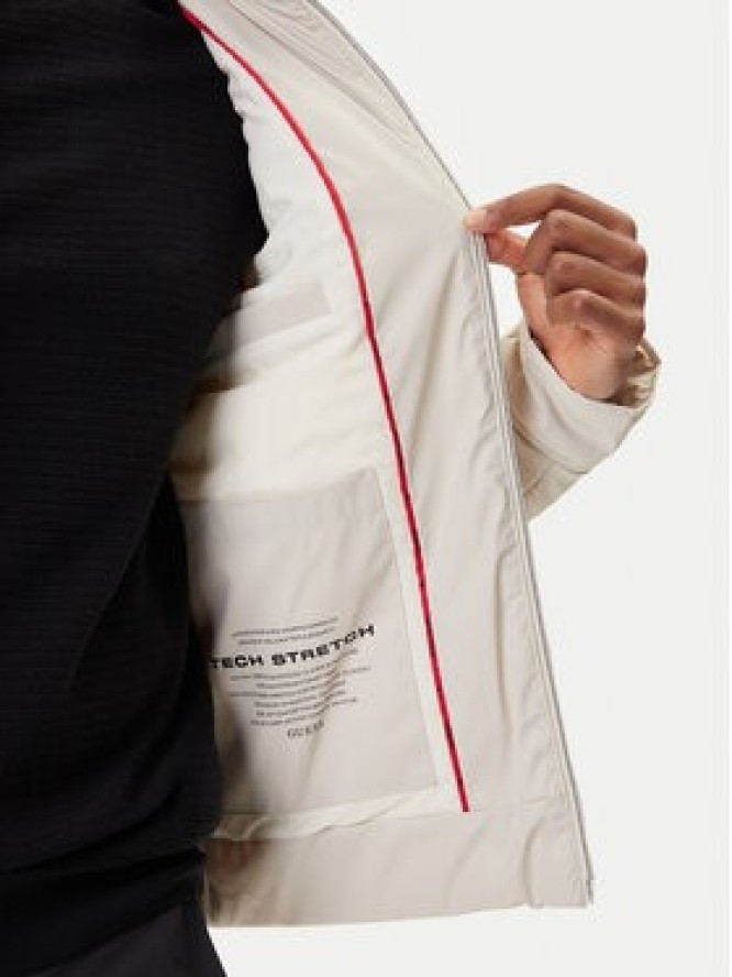 Guess Kurtka przejściowa M4YL16 WFHD0 Écru Regular Fit