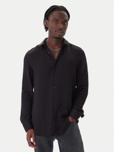 HUGO Koszula Kenno 50550513 Czarny Slim Fit