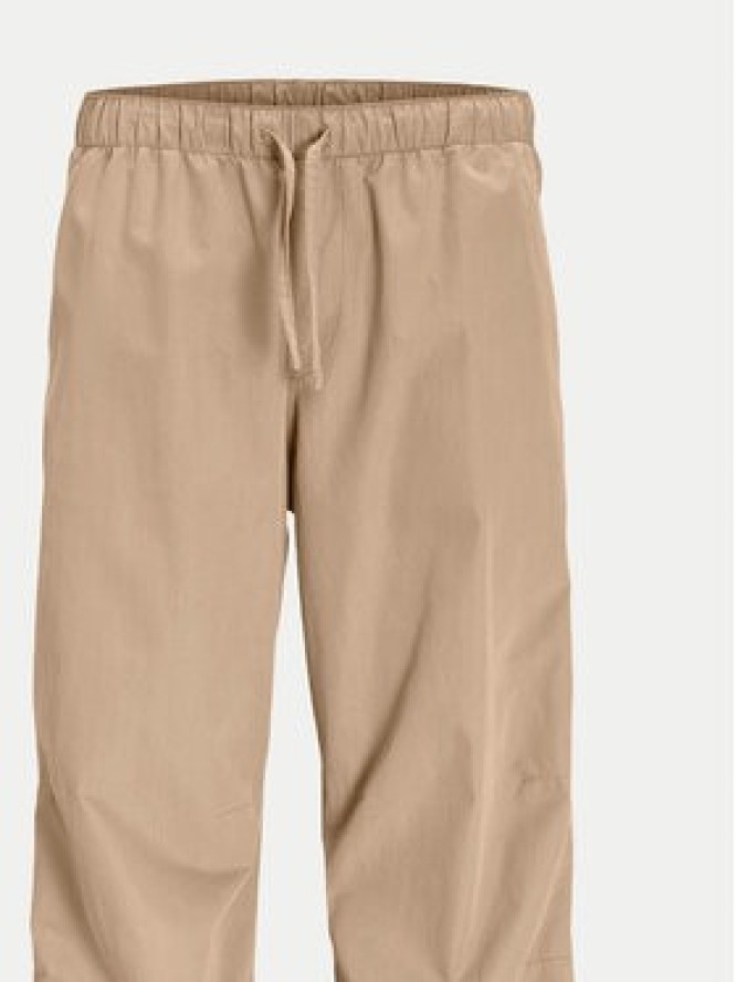Jack & Jones Spodnie materiałowe Parachute 12260931 Beżowy Loose Fit