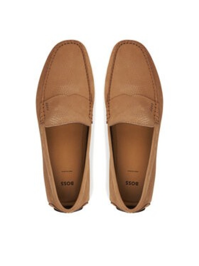 BOSS Mokasyny Noel 50548116 Beżowy