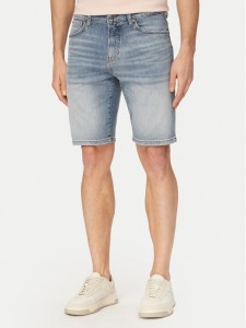 BOSS Szorty jeansowe Re.Maine 50559892 Błękitny Regular Fit
