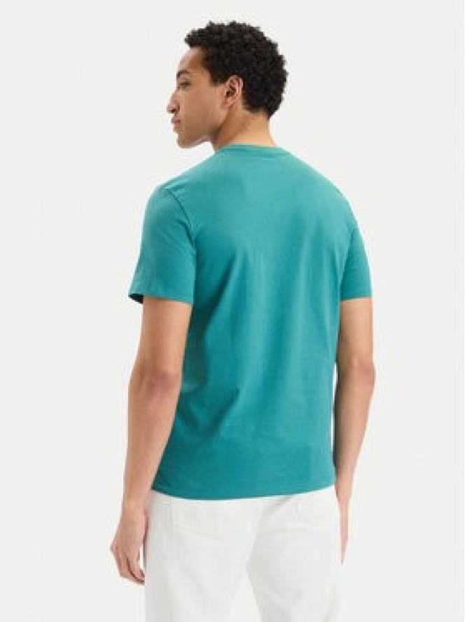 Calvin Klein Jeans T-Shirt LV14RD254G Turkusowy Regular Fit