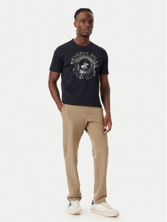 Beverly Hills Polo Club T-Shirt M1342 Granatowy Regular Fit