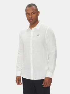 Aeronautica Militare Koszula 251CA1239CT3089 Biały Regular Fit