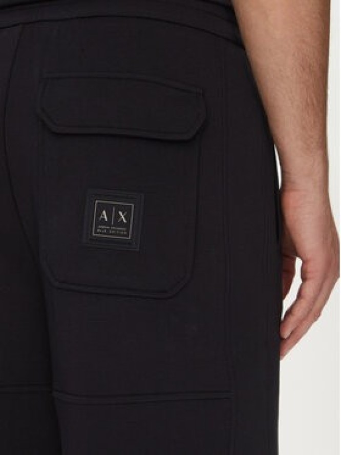 Armani Exchange Szorty sportowe XM000355 AF10818 UB101 Granatowy Regular Fit