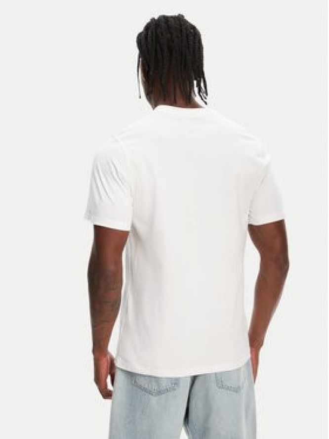 Hunter T-Shirt Brodie Graphic HARM0036251 Biały Regular Fit