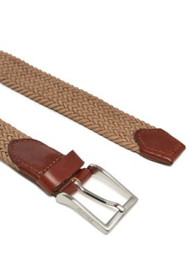 Guess Pasek Męski BMSOFW P5235 Beżowy