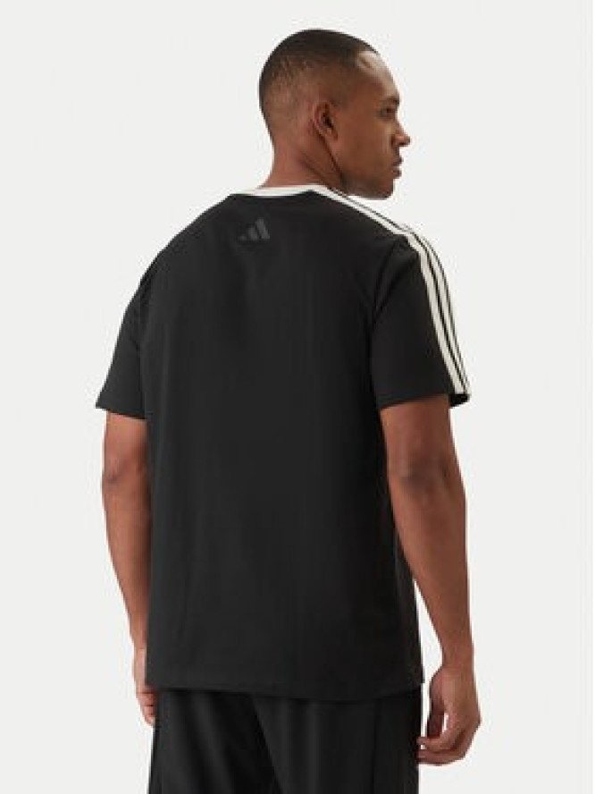 adidas T-Shirt Lux Coffee Cafe Cup Graphic KG5413 Czarny Loose Fit