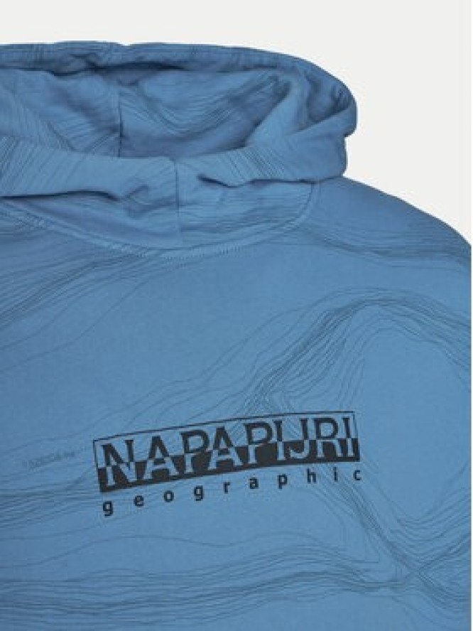 Napapijri Bluza Cellini NP0A4ILR Niebieski Relaxed Fit