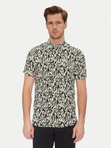 Blend Koszula 20718223 Czarny Regular Fit