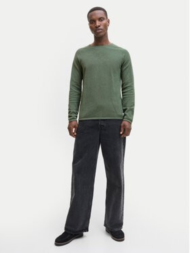 Jack & Jones Sweter Hill 12157321 Zielony Regular Fit