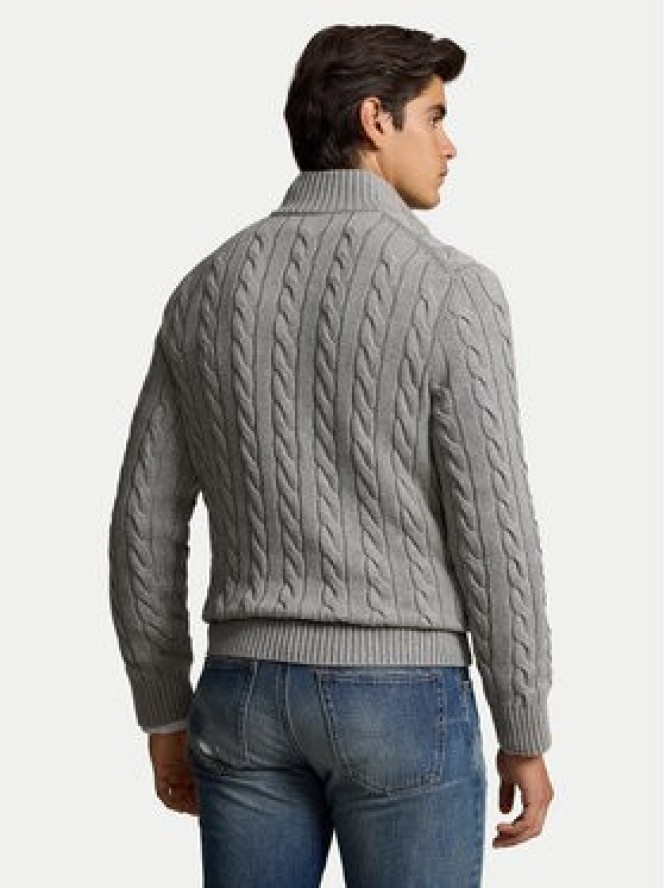 Polo Ralph Lauren Sweter 710810841002 Szary Regular Fit