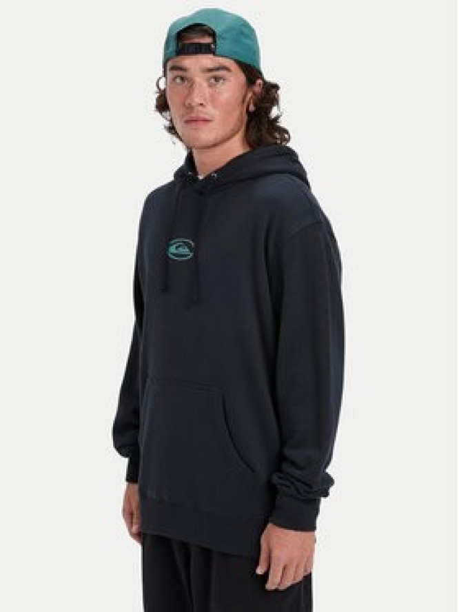 Quiksilver Bluza Salt Water Graphic EQYFT05126 Czarny Regular Fit