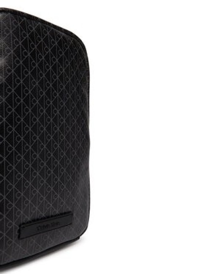 Calvin Klein Saszetka Emblem Aop Coated Square Sling LV04D3335G Czarny