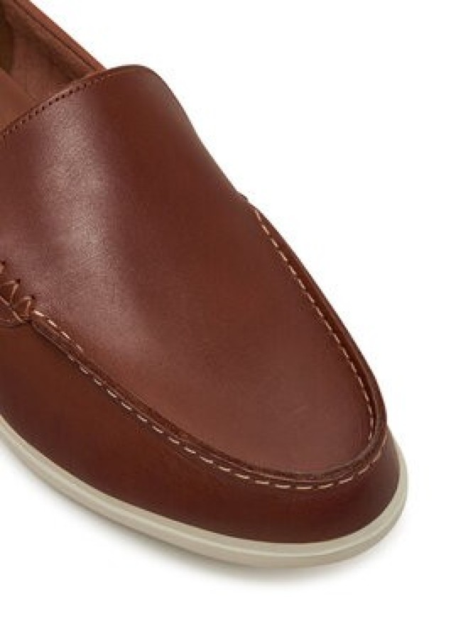Clarks Mokasyny Bratton Loafer 26181279 Brązowy