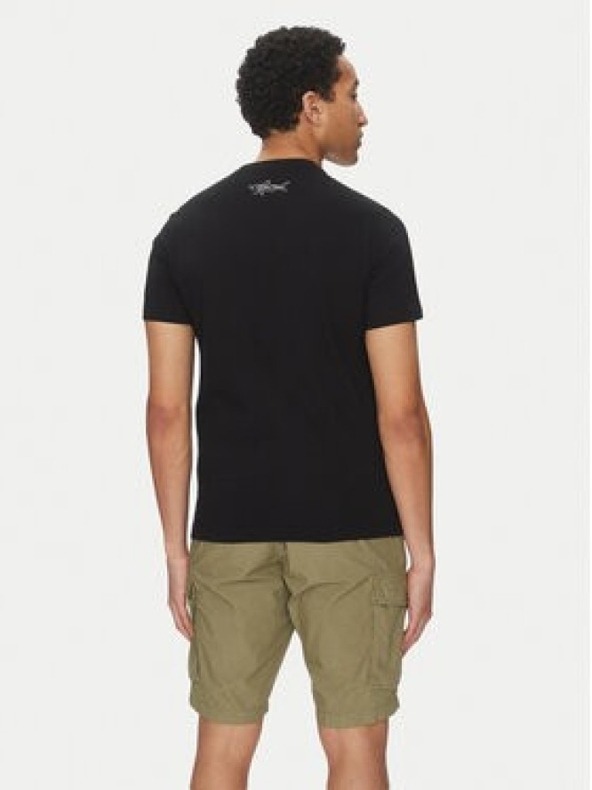 Paul&Shark T-Shirt 25411071 Czarny Regular Fit