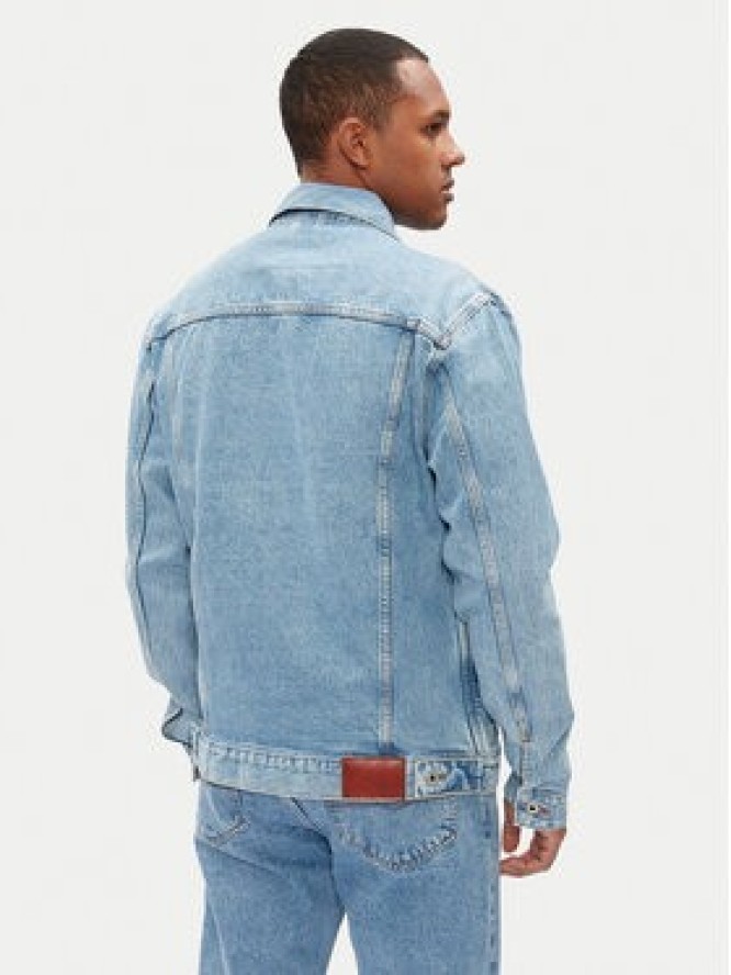 Pepe Jeans Kurtka jeansowa Pinners PM402715 Niebieski Regular Fit