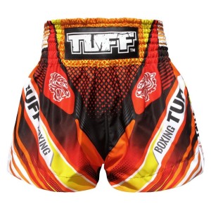 Spodenki treningowe TUFF Red With Double Tiger