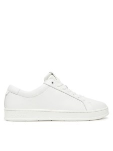 Calvin Klein Sneakersy Low Top Lace Up Lth HM0HM01971 Biały