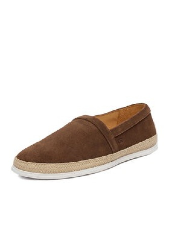 GINO ROSSI Espadryle EO-TOMO-01 126AM Brązowy
