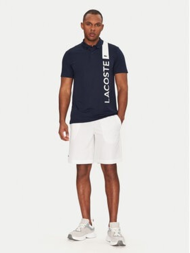 Lacoste Szorty tenisowe GH7452 Biały Regular Fit