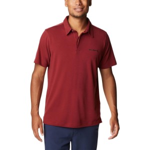 T-shirt męski Columbia Sun Ridge II z kołnierzem