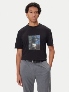 HUGO T-Shirt Dabolos 50545995 Czarny Relaxed Fit