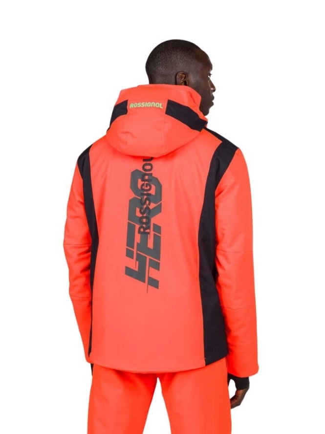 Kurtka Narciarska Rossignol męska Hero Velika JKT pomarańczowa