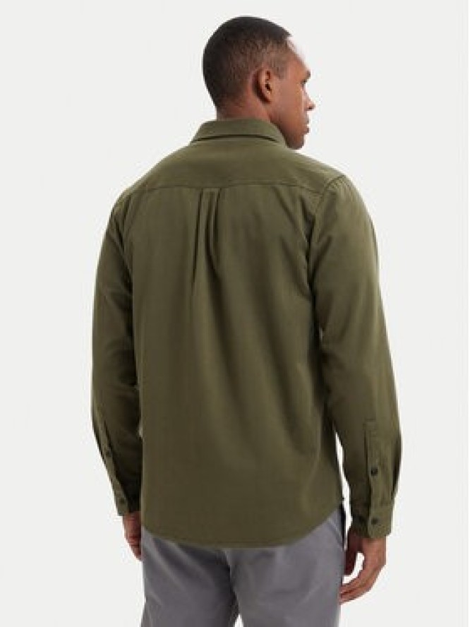 HUGO Koszula Egrin 50566885 Zielony ciemny Regular Fit
