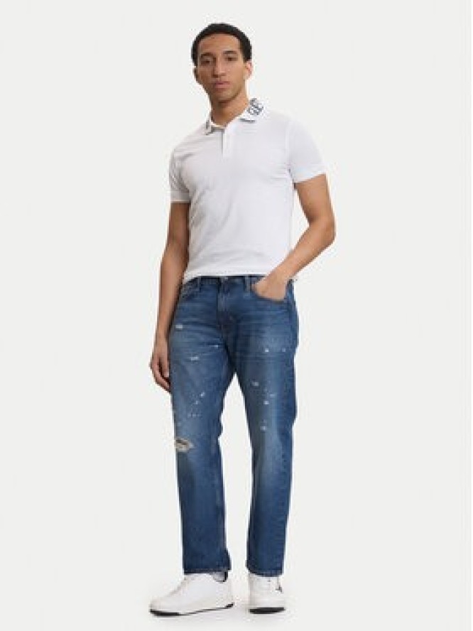 Guess Jeans Jeansy M5YA1B D6367 Niebieski Straight Fit