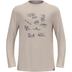 Koszulka z długim rękawem męska ODLO Merino 200 Tourist T-Shirt