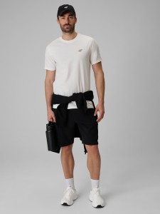 4F Spodenki dresowe cargo męskie - czarne L