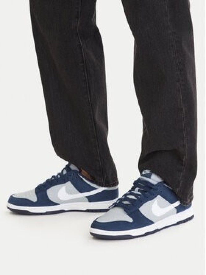 Nike Sneakersy Dunk Low IB3079 400 Granatowy