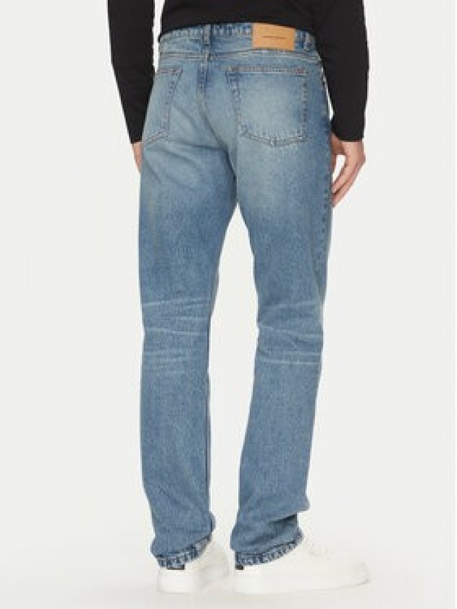 AMI Paris Jeansy HTR001.DE0046 Niebieski Classic Fit