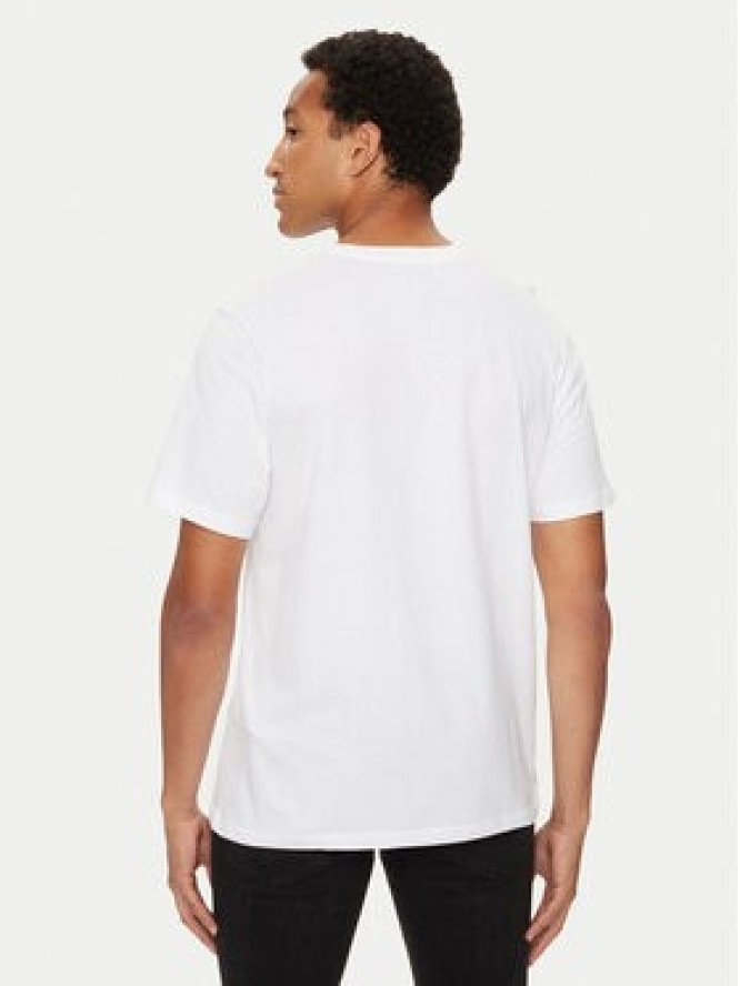 Jack & Jones T-Shirt Seven Skull 12262491 Biały Regular Fit