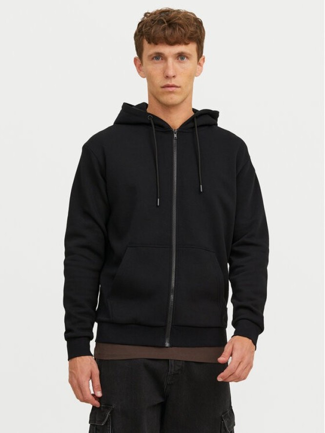 Jack & Jones Bluza Bradley 12249342 Czarny Relaxed Fit