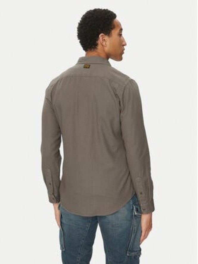 G-Star Raw Koszula Marine D24963-D454 C496 Szary Slim Fit