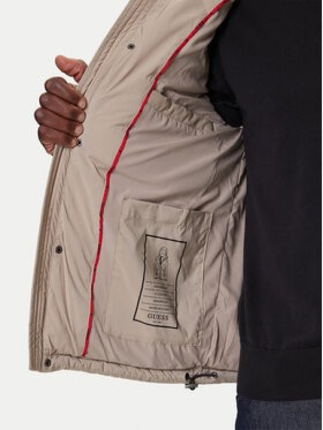 Guess Kurtka zimowa M4BL21 WGJ42 Beżowy Regular Fit