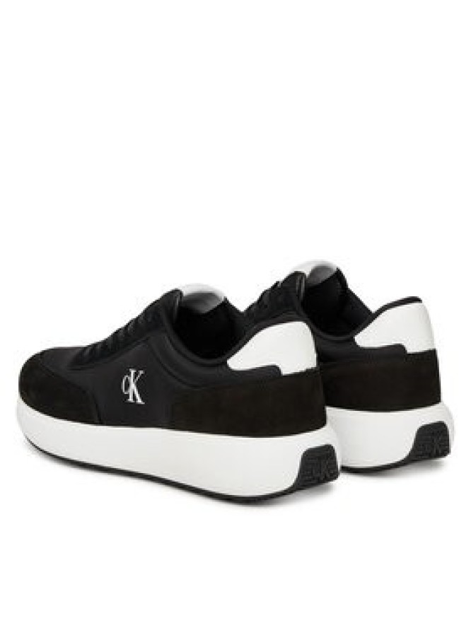 Calvin Klein Jeans Sneakersy Athleisure Runner Laceup Ny-Su YM0YM01370 Czarny