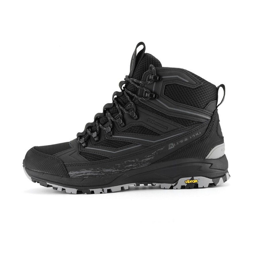 Buty trekkingowe wysokie unisex Alpine Pro Wadune Vibram