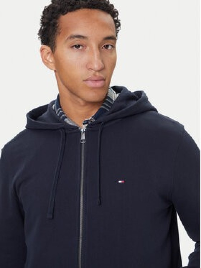 Tommy Hilfiger Bluza Essential MW0MW37239 Granatowy Regular Fit