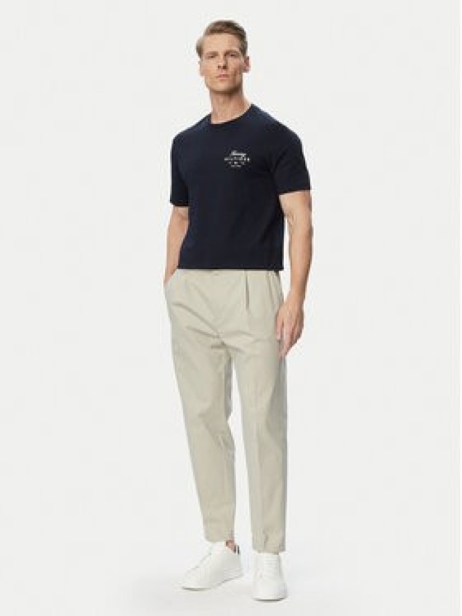 Tommy Hilfiger T-Shirt MW0MW43224 Granatowy Regular Fit